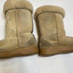 UGG Original  Australia Beige Winter Suede Shearling Boots Unisex Sz M6-L7 Photo 5