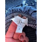 Klesis Strapless Blue Denim Tiered Midi Dress Size Small Photo 4