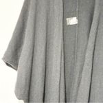 Babaton Aritzia  Grey Lenny Sweater Shawl Cape Wool Cashmere Sleeveless XXS/XS Photo 1