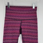 Lululemon  8 Wunder Under cropped high rise leggings space dye twist regal plum Photo 1