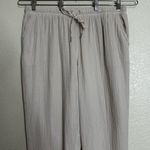 Calvin Klein  Crepe Gauze Drawstring Pull On Women's Pants, Size 1X Photo 3