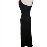 Lauren Ralph Lauren Black Size Small One Shoulder Long Maxi Gown Formal Prom. Photo 2