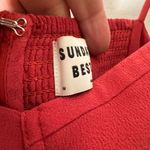aritzia sunday best Small Red Maxwell Dress‎ Bustier Mini Photo 3
