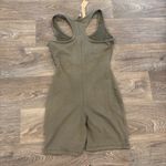 SKIMS NWT  Outdoor Basics Mid Thigh Bodysuit Army Green Sculpting Large Photo 1