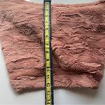 Plush Faux Fur Pink Infinity Scarf Photo 5