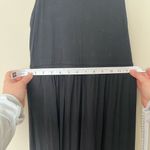 Old Navy  High-Neck Ruffle-Hem Maxi Black Dress Photo 3