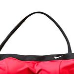 Nike Swim Bandeau Top Sz. 10 Built in Bra Red Navy Swoosh Logo Summer Pool Beach Photo 0