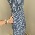 Gap  Blue Knee‎ Length Y2K Fit & Flare Sleeveless Dress sz 0 Preppy Fishermancore Photo 6