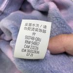 Victoria's Secret Tie Dye Hoodie Sweatshirt Pink Gray Blue VS Logo Size M Photo 8