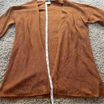 A New Day  burnt orange camel brown cardigan sweater size xs Photo 4