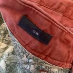 Bonobos Women's Casual Pants size 28 Cropped Chinos Coral Color Photo 4