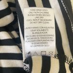 Isaac Mizrahi Women Mini Dress M Black Stripe Casual Preppy Coastal Travel Comfy Photo 7