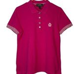 Ralph Lauren Vintage Y2K L-RL Lauren Active Golf Tennis Polo Collared Pink Shirt Size LP EUC Photo 0