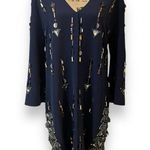 BY MALENE BIRGER Women's Navy Blue Long Sleeve Mini Dress XXL | NWT Size 2X Photo 0