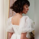 Sister Jane pearl bridal mini dress size small NNT pit to pit 14” White Photo 1