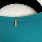 MISA Los Angeles NWT Long Sleeve Knot Dress in Eucalyptus Photo 7