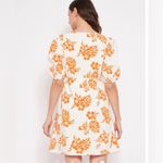 Sim & Sam  made in India ORNG IVY POPLIN PRINT MINI dress Photo 14