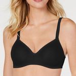 Hanes  Cool Comfort Ultimate Tee Shirt Bra Dark Gray 36B NWT Photo 0