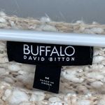 Buffalo David Bitton Peach White Knit Fuzzy Mohair Sweater Medium Photo 11