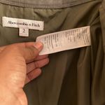 Abercrombie & Fitch skater style green suede skirt Photo 6