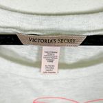 Victoria's Secret  Bombshell Top XL White Burnout Semi Sheer Long Sleeve‎ Photo 3