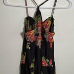American Eagle Sleeveless Midi Dress Black Floral 0 Photo 7