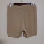 SheIn  Essnce 0X High Rise Shapewear Cycling Biker Shorts in Khaki Plus Photo 2
