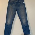 7 For All Mankind  The Skinny Crop & Roll Jeans in Size 26 Photo 0