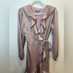 Anthropologie by The Odells Sharlene Wrap Dress Size S Pink Photo 7