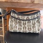 Etienne Aigner Stylish Brown and Blue Patterned Women's Bag Photo 2