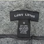 Larry Levine  Cropped Linen Trouser Fit Capris  | Linen Capri Pants Photo 6
