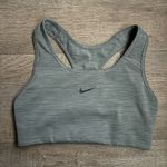 Nike  Women's Dri Fit Heathered Gray Sports Bra Photo 0