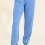 Spanx AirEssentials Joggers Cornflower Blue High-Rise Waist Sweats Sweatpants XS Photo 4