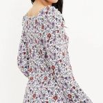 Loft Bloom Smocked Square Neck Top Long Sleeves Size Small NWTs Photo 4