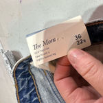 Abercrombie & Fitch Women's Distressed High Rise Mom Jeans Blue Size 36/22 NWT Photo 9