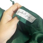 Petal and Pup Green Satin Midi Slip Dress Size US 6 Adjustable Straps Photo 3