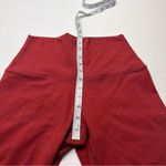 KiraGrace Womens Size Small Burgundy Legging High Waist Athletic Workout Gym Red Photo 4