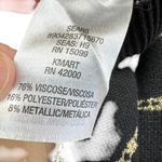 Jaclyn Smith Collection Womens Black Gold Metallic Sweater Size XL NWT Photo 6