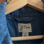 J.Crew Cinched-waist Denim Jumpsuit Utility Boiler Suit NWT FLAW** Size 0 Photo 3
