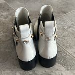 Karl Lagerfeld Paris Porshay Lug Sole Boots in Bone/White, Size 8 NEW $189 Photo 6