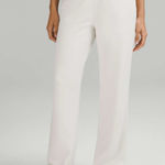 Lululemon Softstreme High Rise Pant Full Length
Bone Size 14 Wide Leg Neutral Photo 0