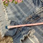 American Eagle Stretch Floral Embroidered Jean Shorts Photo 6