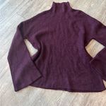 French Connection Deep Purple Turtleneck Sweater Photo 5