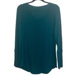 Maurice's 24/7 Cozy Dark Teal V-neck Long Sleeve Top Photo 5