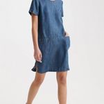 Superdry Desert T-shirt Chambray Indigo Dress Photo 0
