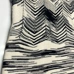 White House | Black Market Cream Black Sleeveless Knitted Layering Sweater- Large Photo 12