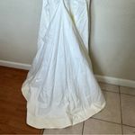 House Of CB HOUSE‎ OF CB 'Emilie' Off White Satin Mermaid Bridal Gown NWOT size S Photo 6