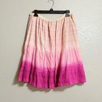 Angie  Y2K Fairycore Hippie Ombré Skirt Lace Sequin Pink Size L Kawaii Pastel Photo 3