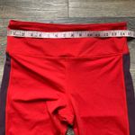 Zyia  Active Red Royalty Stripe Light n Tight High Rise Leggings 12 Photo 2