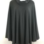J.Crew  steel gray poncho, size M Photo 0